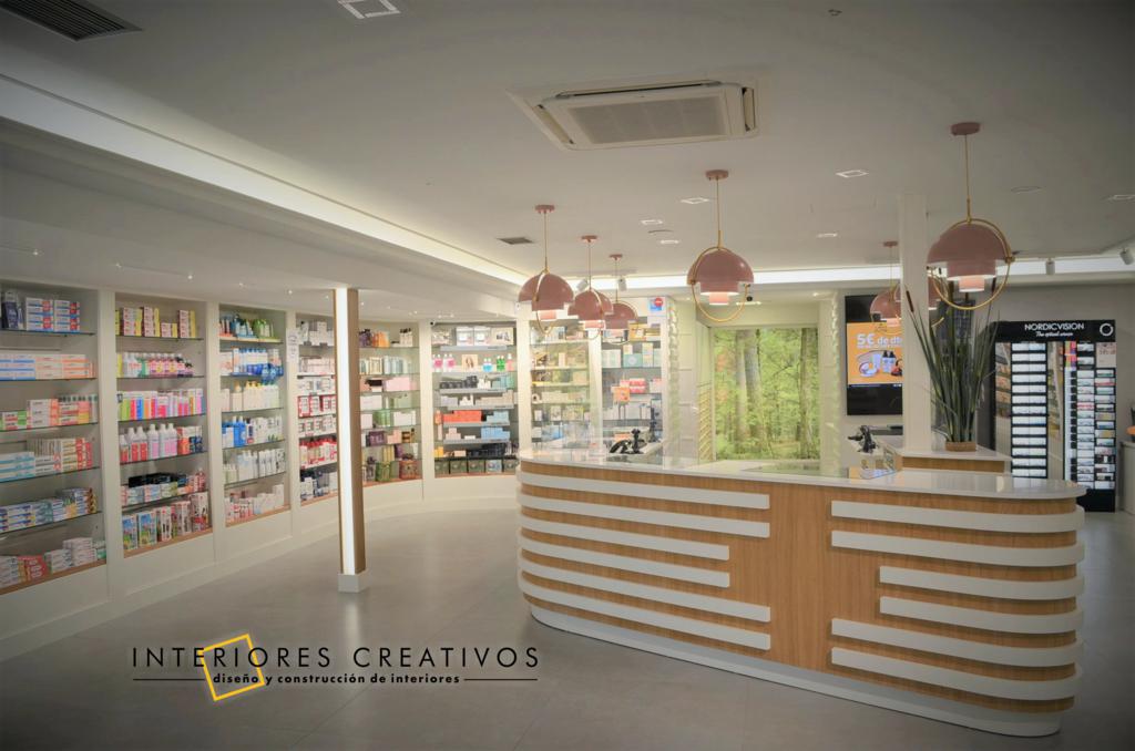 farmacia torrelago laguna valladolid belén herreta tasis proyecto reforma y decoración interiores creativos